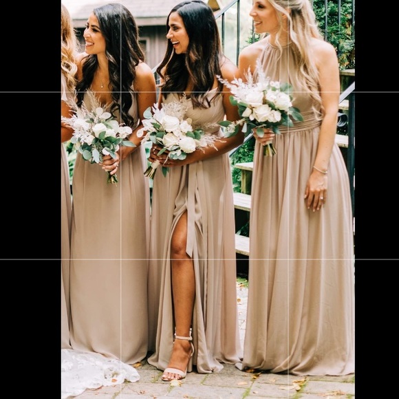 Bill Levkoff -Cashmere Bridesmaid Dress - Picture 2 of 2